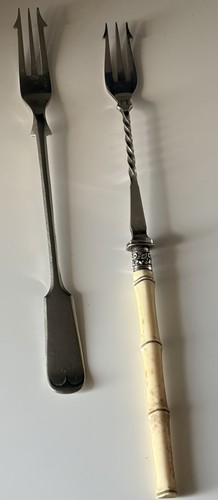 Vintage pickle forks one - vintage,