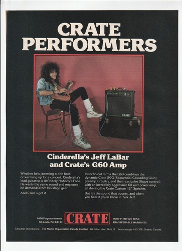 Vintage 1987 crate g60 amp - vintage,
