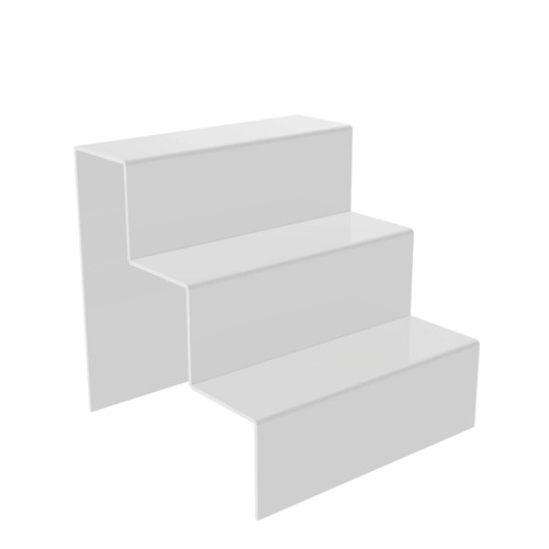 Stainless steel step - steel, display