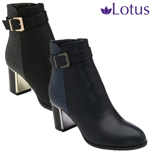 Womens lotus cindy black - black, navy