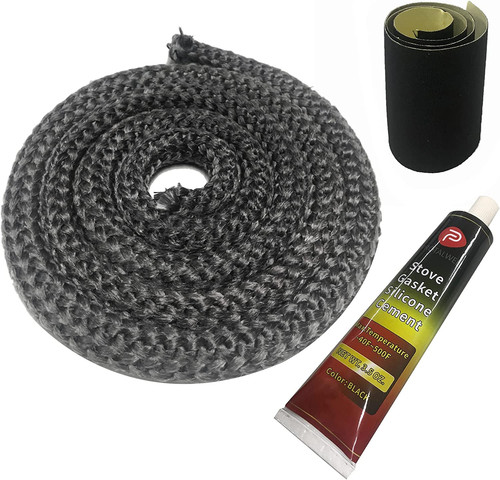 Wood stove gasket - wood, 7/8