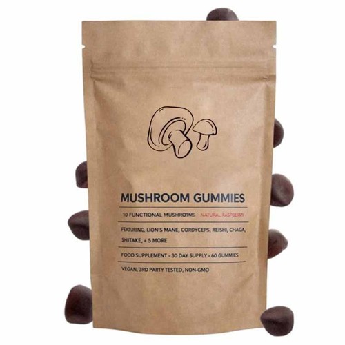 Powerful mushroom gummies - 60,
