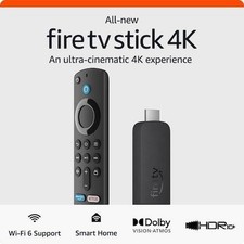 Amazon fire stick 2nd - stick, 4k