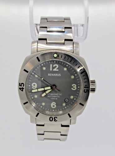 Benarus moray watch 40mm steel - watch,