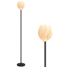 HOMCOM 3D Printed Floor Lamp