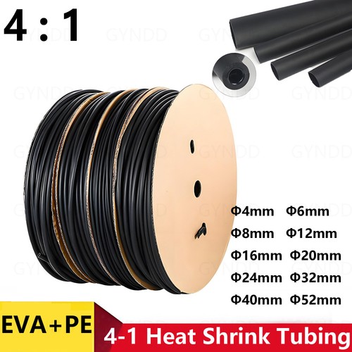 Black heat shrink tubing - heat,