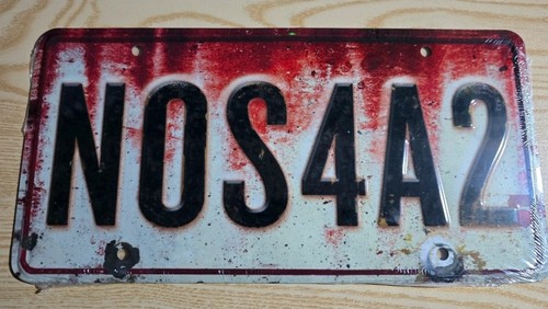 Wraith nos4a2 license plate - wraith,