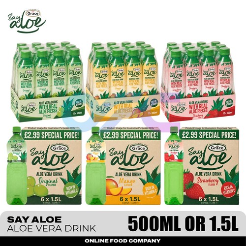 Grace say aloe vera drink - grace,