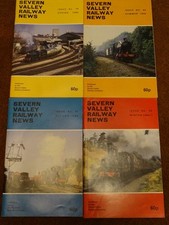 4  SEVERN VALLEY RAILWAY NEWS MAGAZINES 1986 No`s 79, 80, 81 & 82
