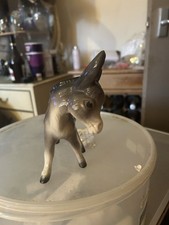 Unmarked Donkey Figurine 