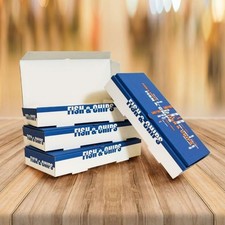 100 x Fish and Chip Boxes