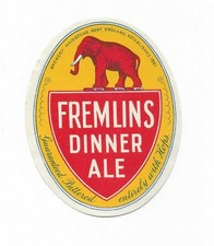 OLD BEER LABEL    -  UK -