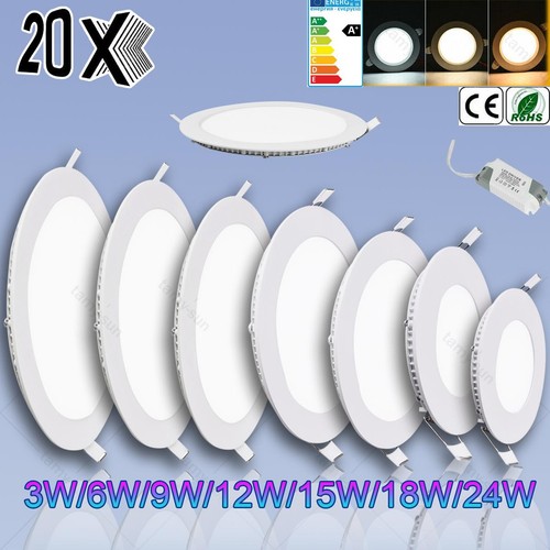 20pcs ultra slim - led, flat