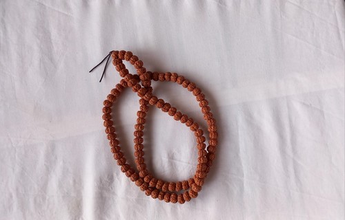 Rudraksha mala rosary necklace - mala,