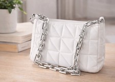 PU Leather Quilted Crossbody