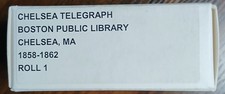 Chelsea Telegraph (MA) Newspaper on Microfilm - 1858-1862