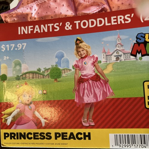 Princess peach costume - peach,