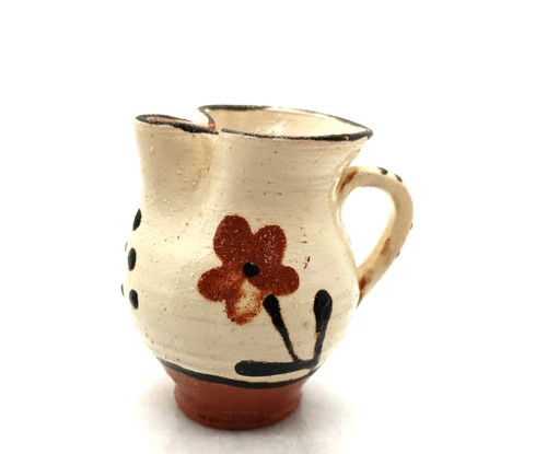Miniature pottery jug - miniature,