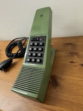 Vintage Retro Telephone Intercom Phone In Green Untested Sold As Seen