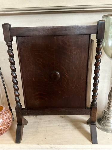 Antique vintage dark - oak, fire