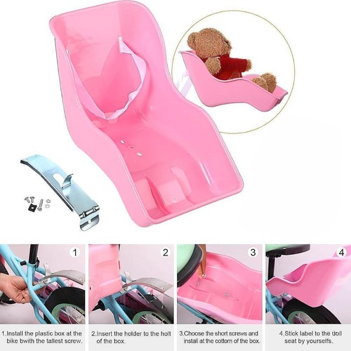 Doll bicycle seat for - seat,