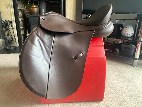 Tekna brown saddle - saddle, 17.5"