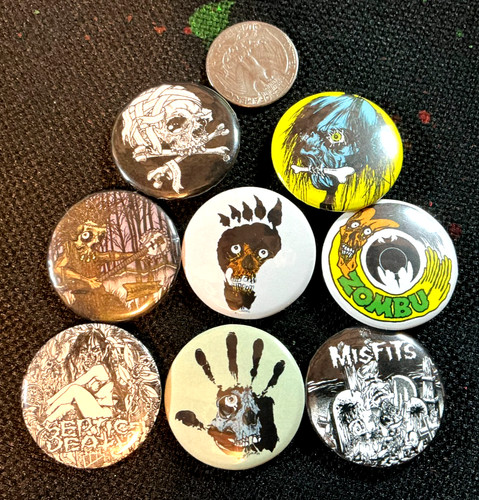 Pushead button pins lot - button,