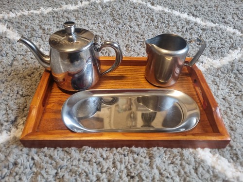 Stainless steel tea - stainless, serving
