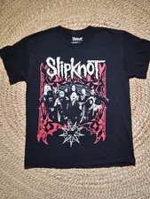 Black Slipknot Graphic Tshirt