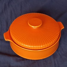 RARE RETRO 1970s 'BRIGHT ORANGE ALFRED MEAKIN' , TUREEN
