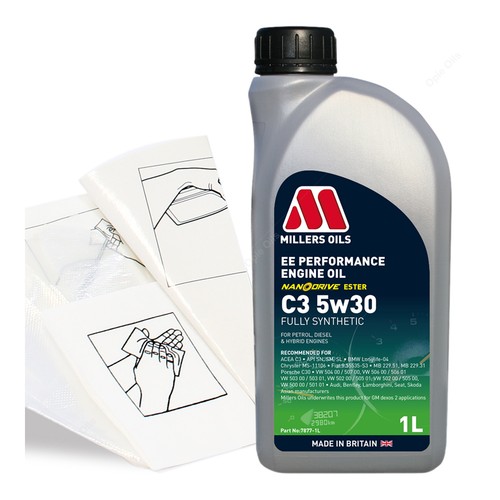 Engine oil top - up, millers