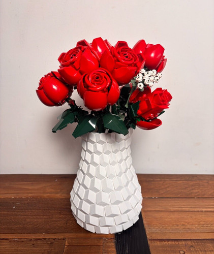 Vase for lego roses - vase,