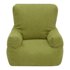 Ready Steady Bed Lime Kids Corduroy Bean Bag Chair Indoor Playroom Armchair