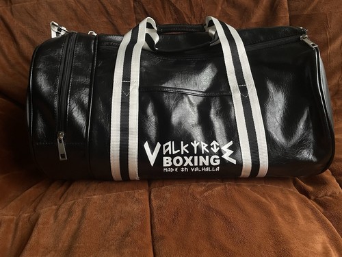 Gym duffel bag boxing - , leather