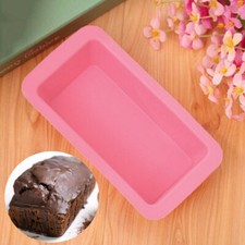 NEW Silicone Non-Stick Toast Bread Mould Cake Baking Mold Loaf Tin Bakeware Pan