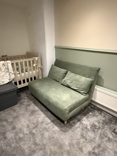 Sage green sofa bed - sage, clic