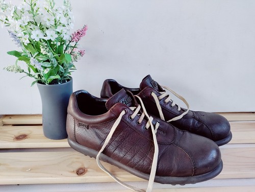 Camper brown leather - leather, trainers