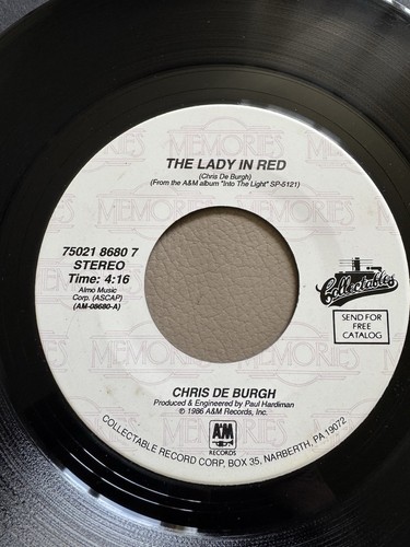 Chris burgh the lady in - chris,