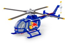 Austrian Helicopter MBBBO105 Red Bull Model Toy Diecast 1:90-1:100 Scale NewRay