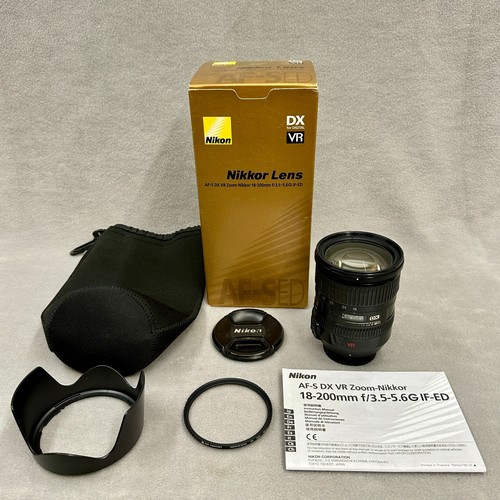 Nikon nikkor 18 - nikon, 18-200mm
