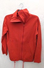 Adolfo Dominguez Jacket Womens S Turtleneck Track Asymmetrical Sweatshirt Y2K