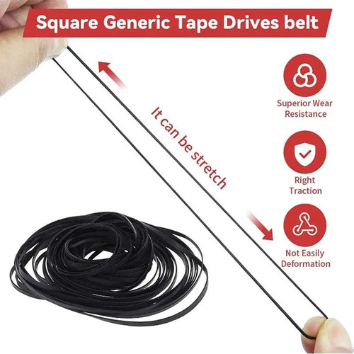 100pcs 135mm mixed rubber - 100pcs,