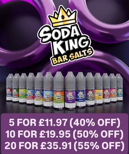 Soda king liquid bar - e-liquid,