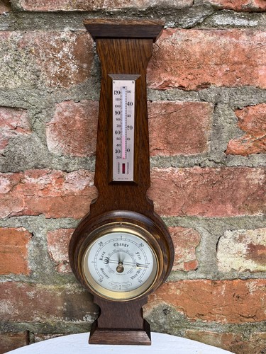Antique barometer made in - barometer,,
