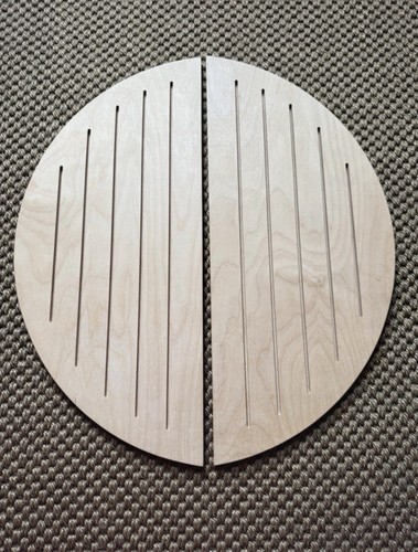 Display stand retail plywood - stand,