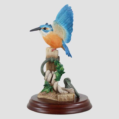 Kingfisher post border - post, fine