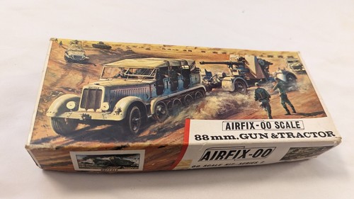 Airfix red stripe 88mm gun - stripe, &