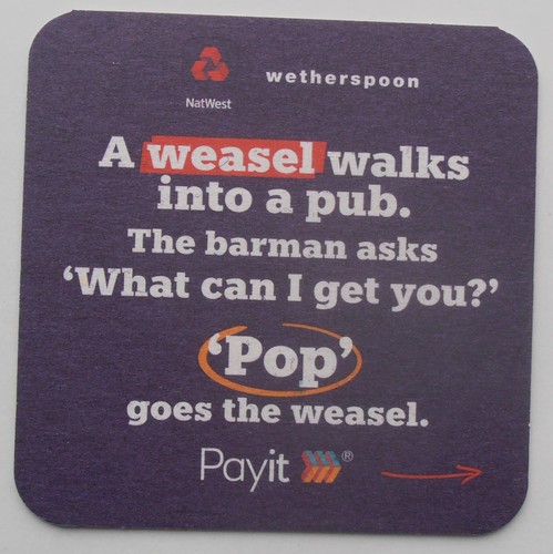 Wetherspoons natwest beer - wetherspoons,