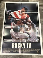1985 ROCKY IV Sylvester Stallone 27x41 One-Sheet Movie Poster  FOLDED