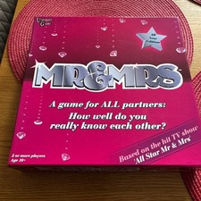 Mr & Mrs Board Game All New